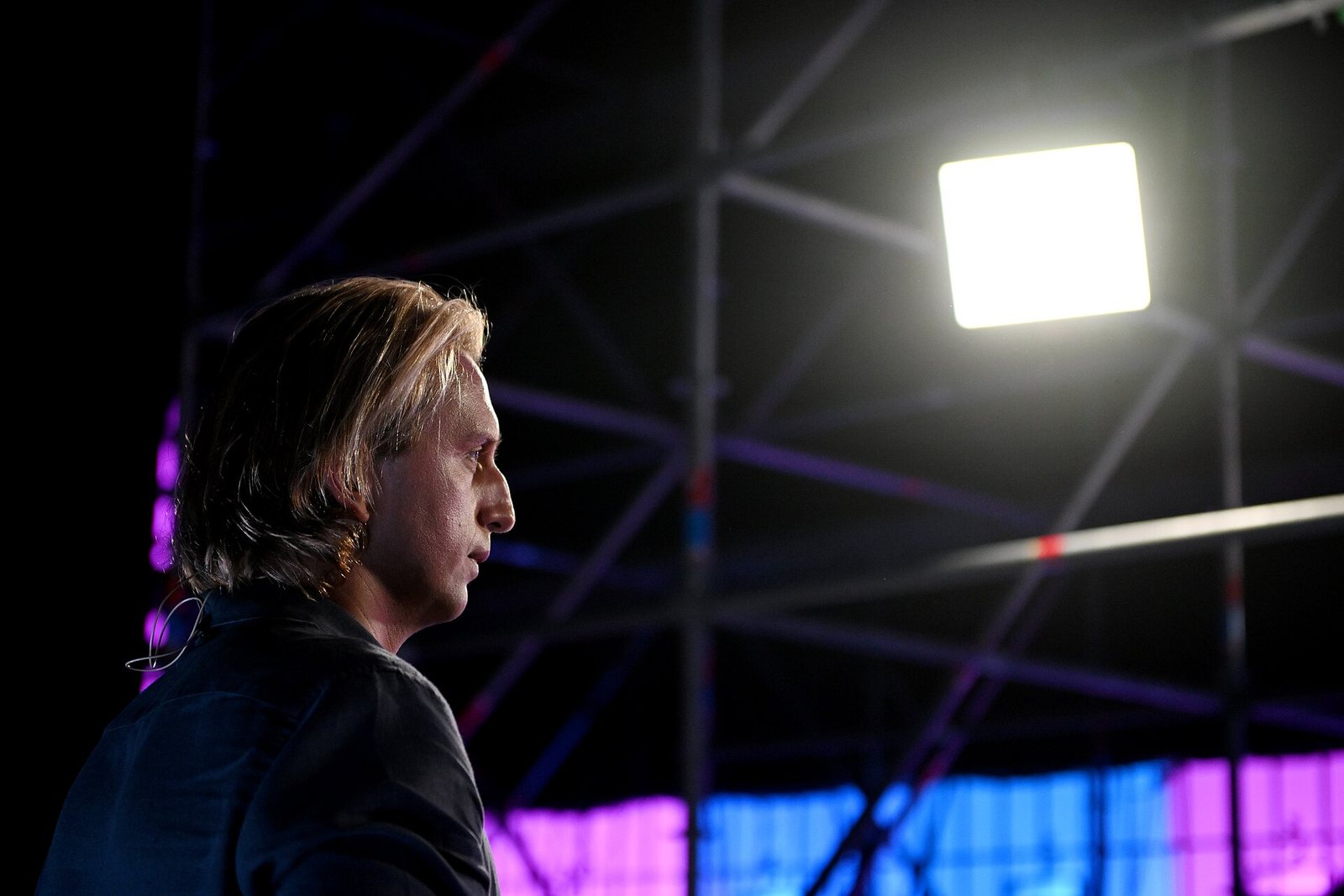 Nik Storonsky, Revolut's co-founder and chief executive, backstage at Web Summit in Lisbon.